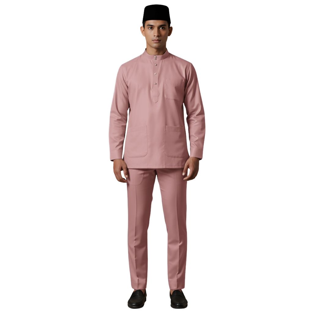 KAMDAR Oriana Pesak Cekak Musang Baju Melayu Dewasa