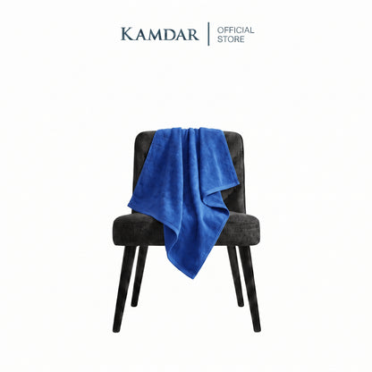 KAMDAR Hand Towel 100% Cotton | Soft Absorbent Quick-Dry Towel for Bathroom Kitchen Salon & Cafe