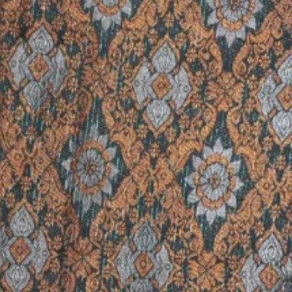 KAMDAR Combo Set Kain Cotton Cambric 44" & Songket Metallic 44" Kain Pasang - Ironless & Tak Jarang