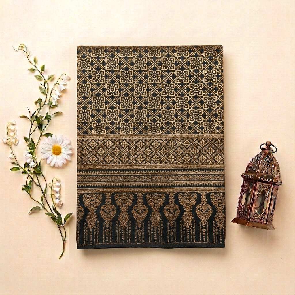 KAMDAR – Fajar Permata Songket Metallic Kain Pasang | Songket Premium Berkualiti – 2M/4M