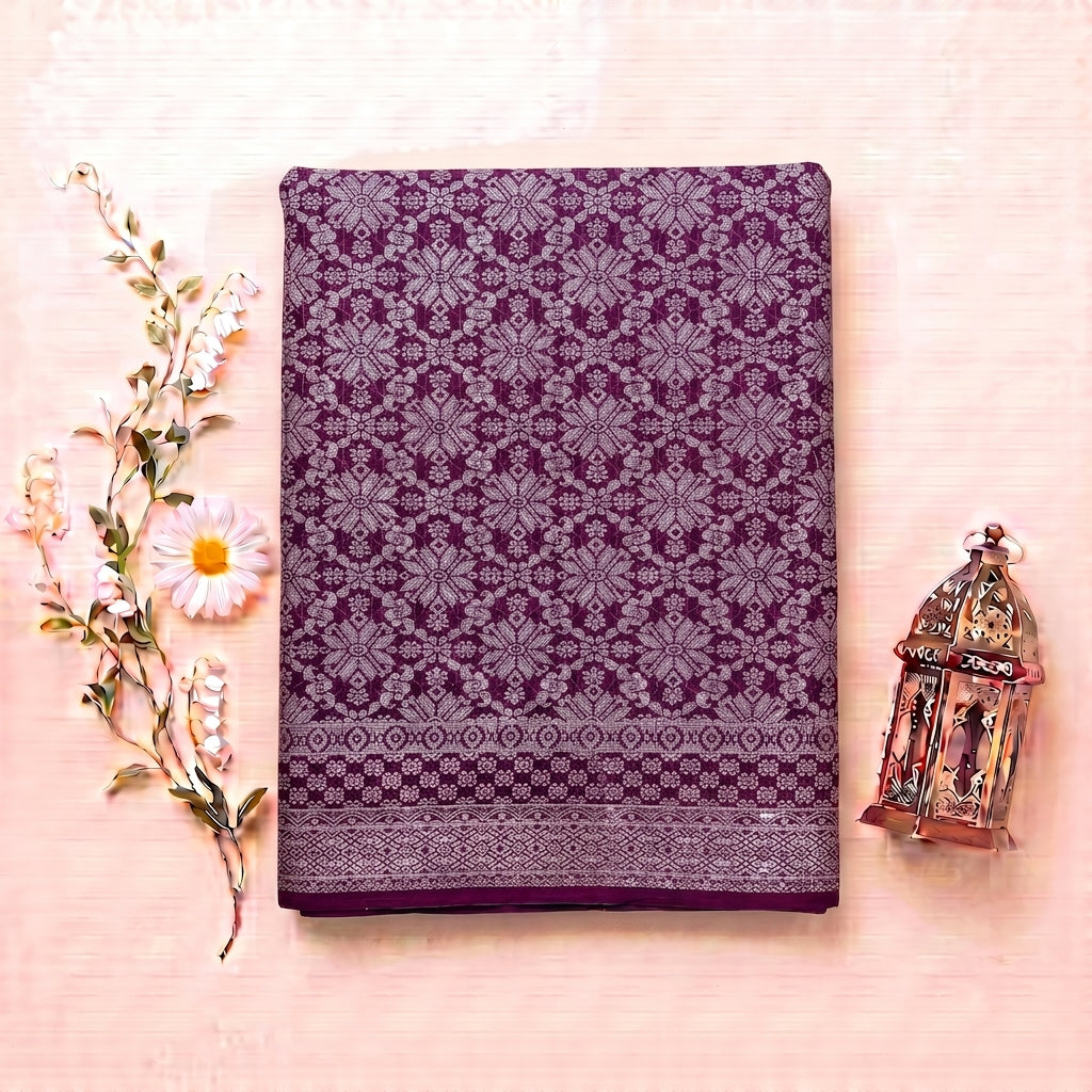 KAMDAR – Awan Senja Songket Metallic Kain Pasang | Songket Premium Eksklusif – 2M/4M