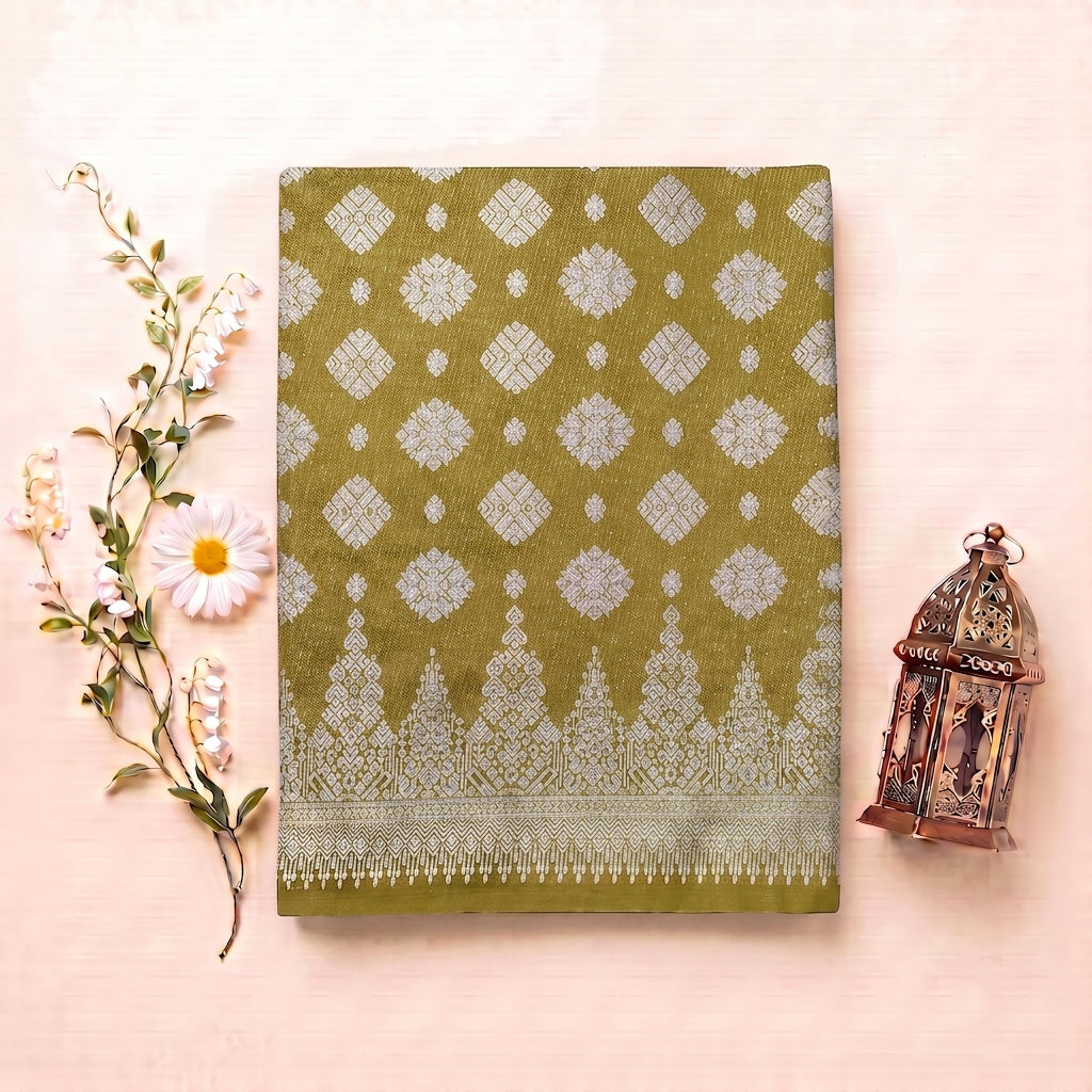 KAMDAR – Awan Senja Songket Metallic Kain Pasang | Songket Premium Eksklusif – 2M/4M