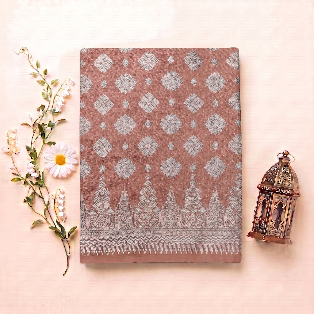 KAMDAR – Awan Senja Songket Metallic Kain Pasang | Songket Premium Eksklusif – 2M/4M