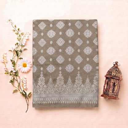 KAMDAR – Awan Senja Songket Metallic Kain Pasang | Songket Premium Eksklusif – 2M/4M
