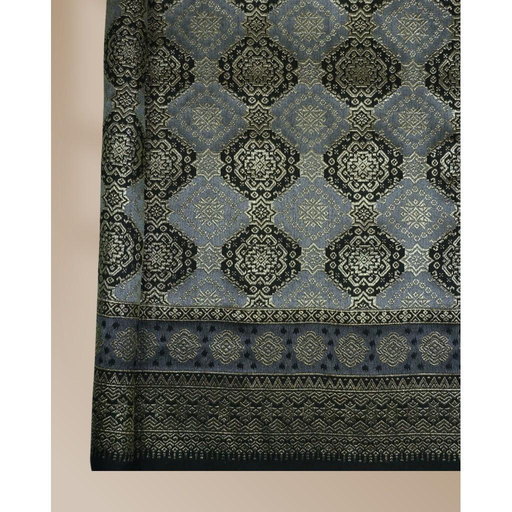 KAMDAR Srikandi Lestari Metallic Songket | Kain Songket Berkilat Ironless Tak Jarang | Bidang 44