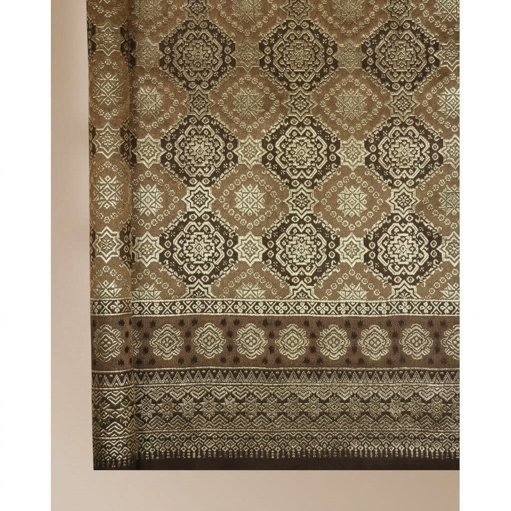 KAMDAR Srikandi Lestari Metallic Songket | Kain Songket Berkilat Ironless Tak Jarang | Bidang 44