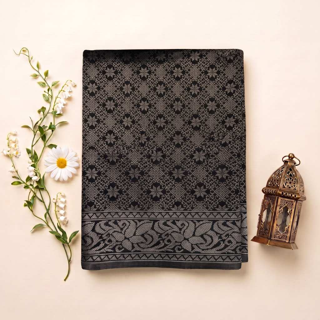 KAMDAR – Embun Pagi Songket Metallic Kain Pasang | Songket Tradisional Premium – 2M/4M