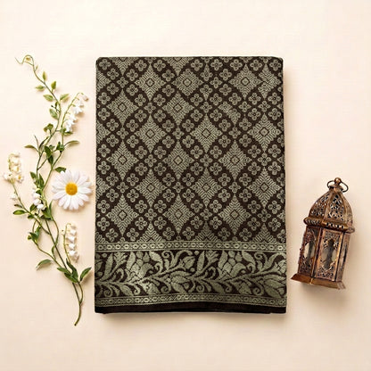 KAMDAR – Embun Pagi Songket Metallic Kain Pasang | Songket Tradisional Premium – 2M/4M