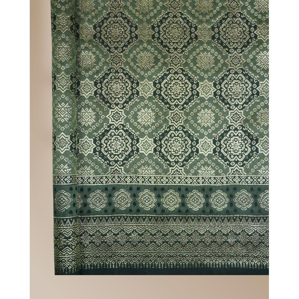 KAMDAR Srikandi Lestari Metallic Songket | Kain Songket Berkilat Ironless Tak Jarang | Bidang 44
