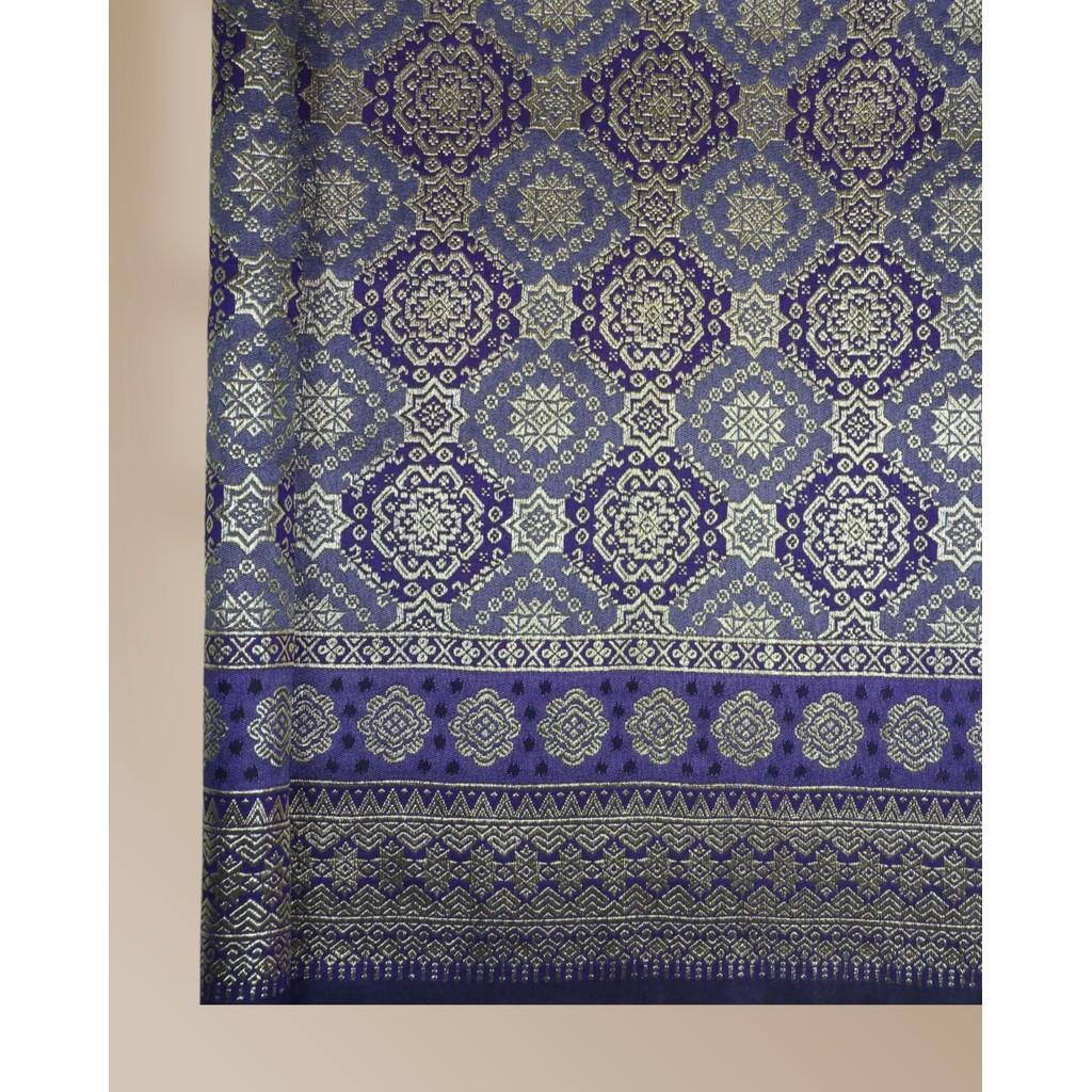 KAMDAR Srikandi Lestari Metallic Songket | Kain Songket Berkilat Ironless Tak Jarang | Bidang 44