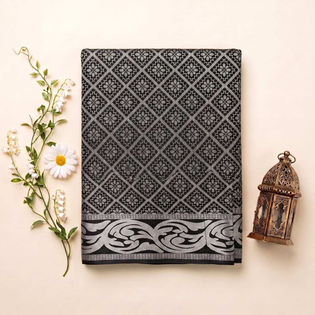 KAMDAR – Embun Pagi Songket Metallic Kain Pasang | Songket Tradisional Premium – 2M/4M