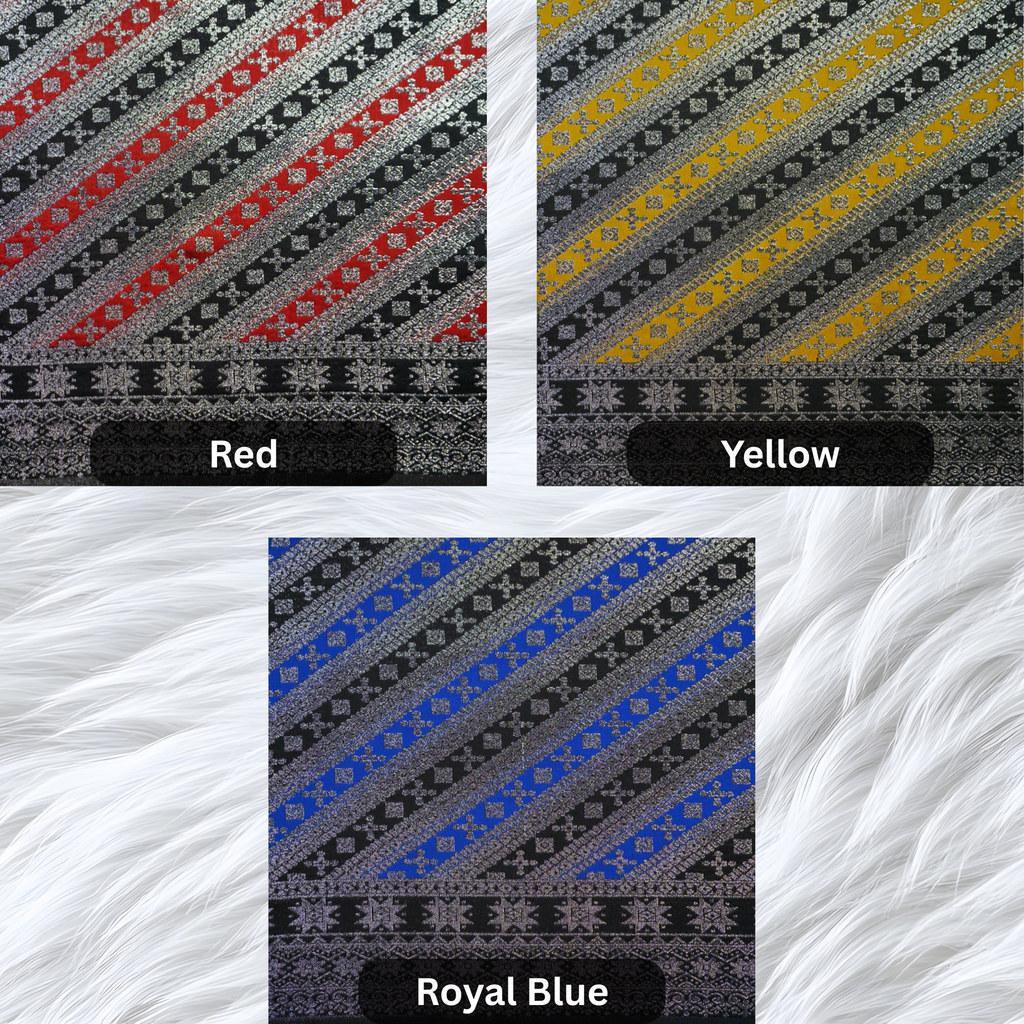 KAMDAR Srikandi Lestari Metallic Songket | Kain Songket Berkilat Ironless Tak Jarang | Bidang 44