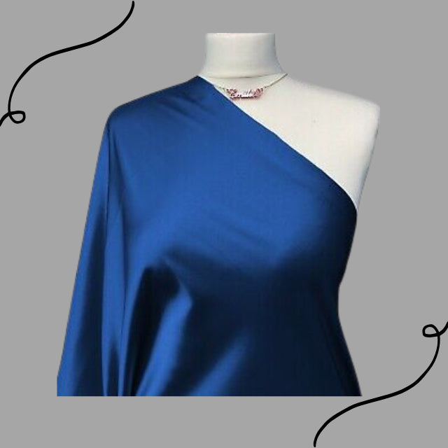 KAMDAR Open Meter Duchess Satin Bridal Premium Soft 58-60"