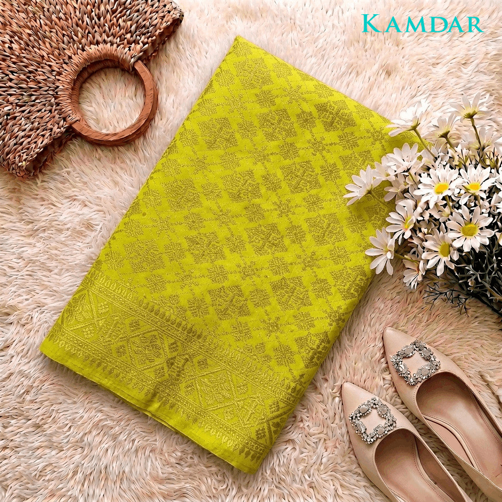 KAMDAR - Kain Songket Sri Rembulan Premium (2m/4m)
