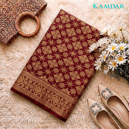 KAMDAR - Kain Songket Sri Rembulan Premium (2m/4m)