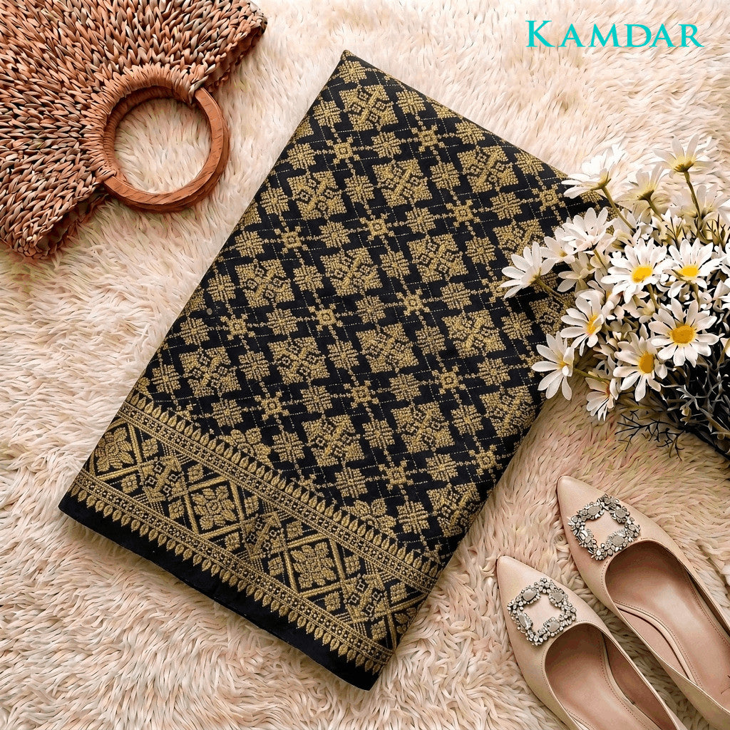 KAMDAR - Kain Songket Sri Rembulan Premium (2m/4m)