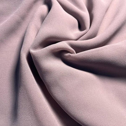 KAMDAR - Open Meter Rose Silk Chiffon Satin Bidang 58" 100% Polyester Kain Viral Lembut Untuk Shawl Dress