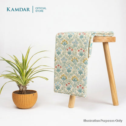KAMDAR – Rosalina Cotton Poplin Prints Kain Pasang | Corak Bunga Premium | 2M / 4M