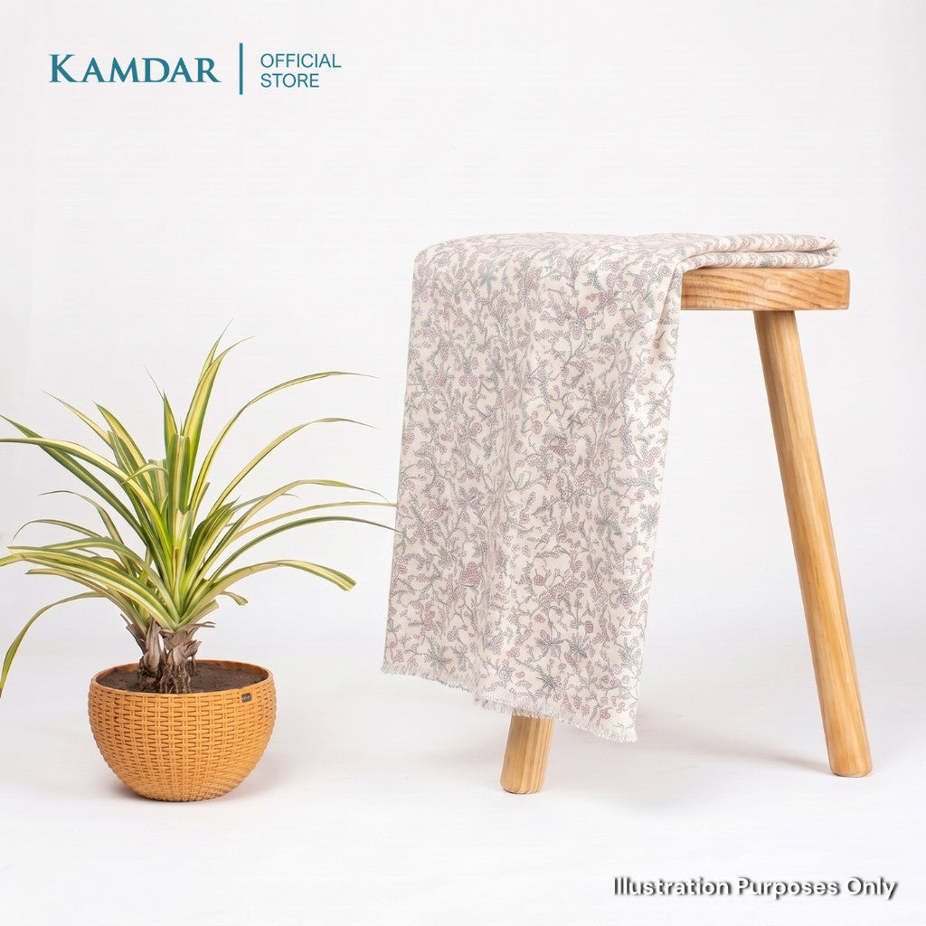 KAMDAR – Rosalina Cotton Poplin Prints Kain Pasang | Corak Bunga Premium | 2M / 4M