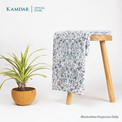 KAMDAR – Rosalina Cotton Poplin Prints Kain Pasang | Corak Bunga Premium | 2M / 4M