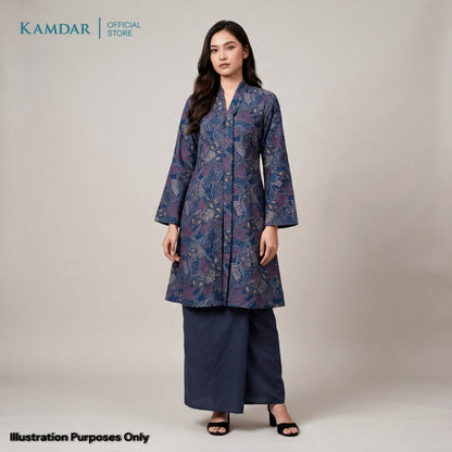 KAMDAR – Elise Baju Kebaya Moden Wanita | Skirt Kosong Elegan | Set Baju Kebaya Premium Untuk Wanita | Saiz S-3XL
