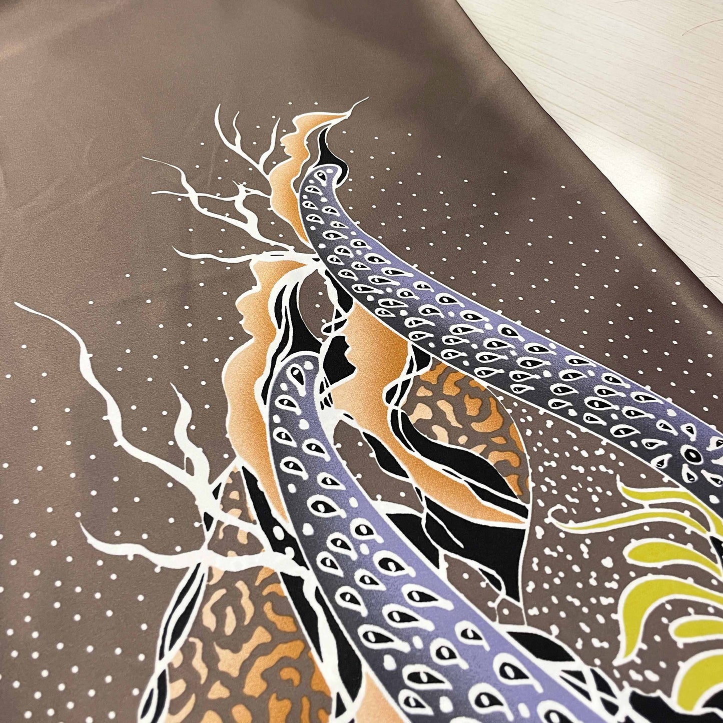 Raina Rafflesia Batik Prints 44"