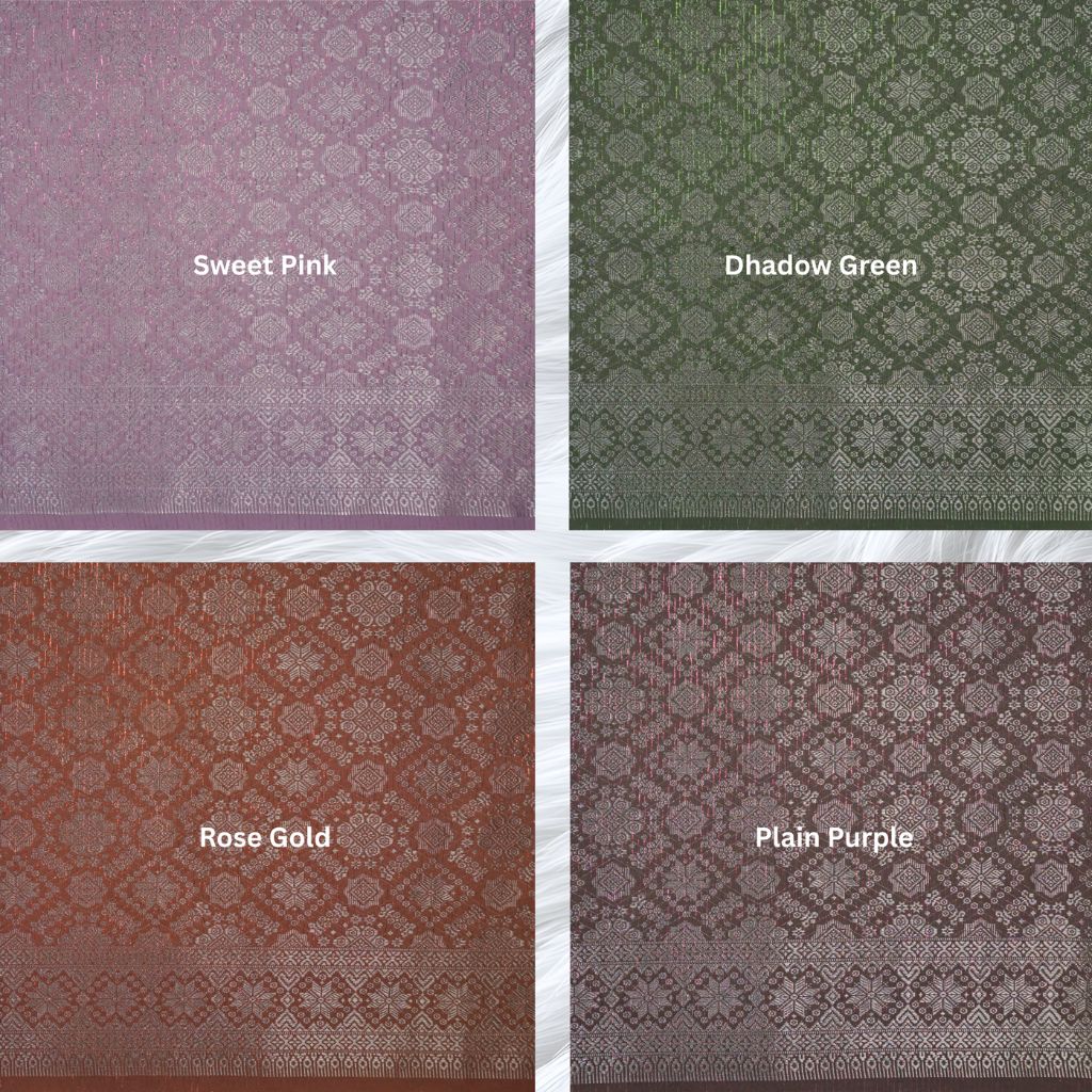 Kamdar Kejora Metallic Songket 44"