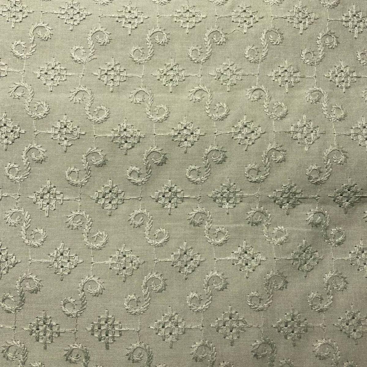 Cross Stitch with Border Cotton Embroidery 44"
