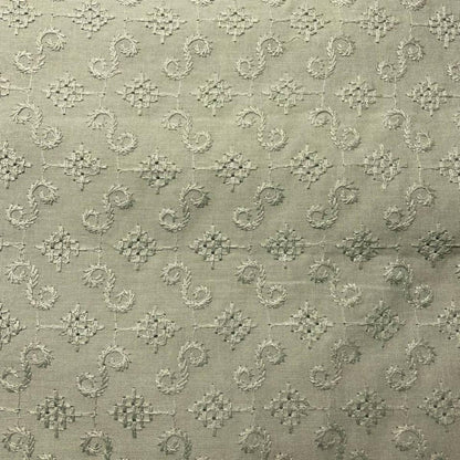 Cross Stitch with Border Cotton Embroidery 44"