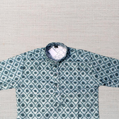 KAMDAR Jehan Kurta Set Kurta Kanak-kanak dengan Seluar Kurta Etnik Piyama untuk Kanak-kanak Lelaki, Pakaian Etnik India Mampu Milik Katun Kurta Budak Murah Fesyen Baju Deepavali
