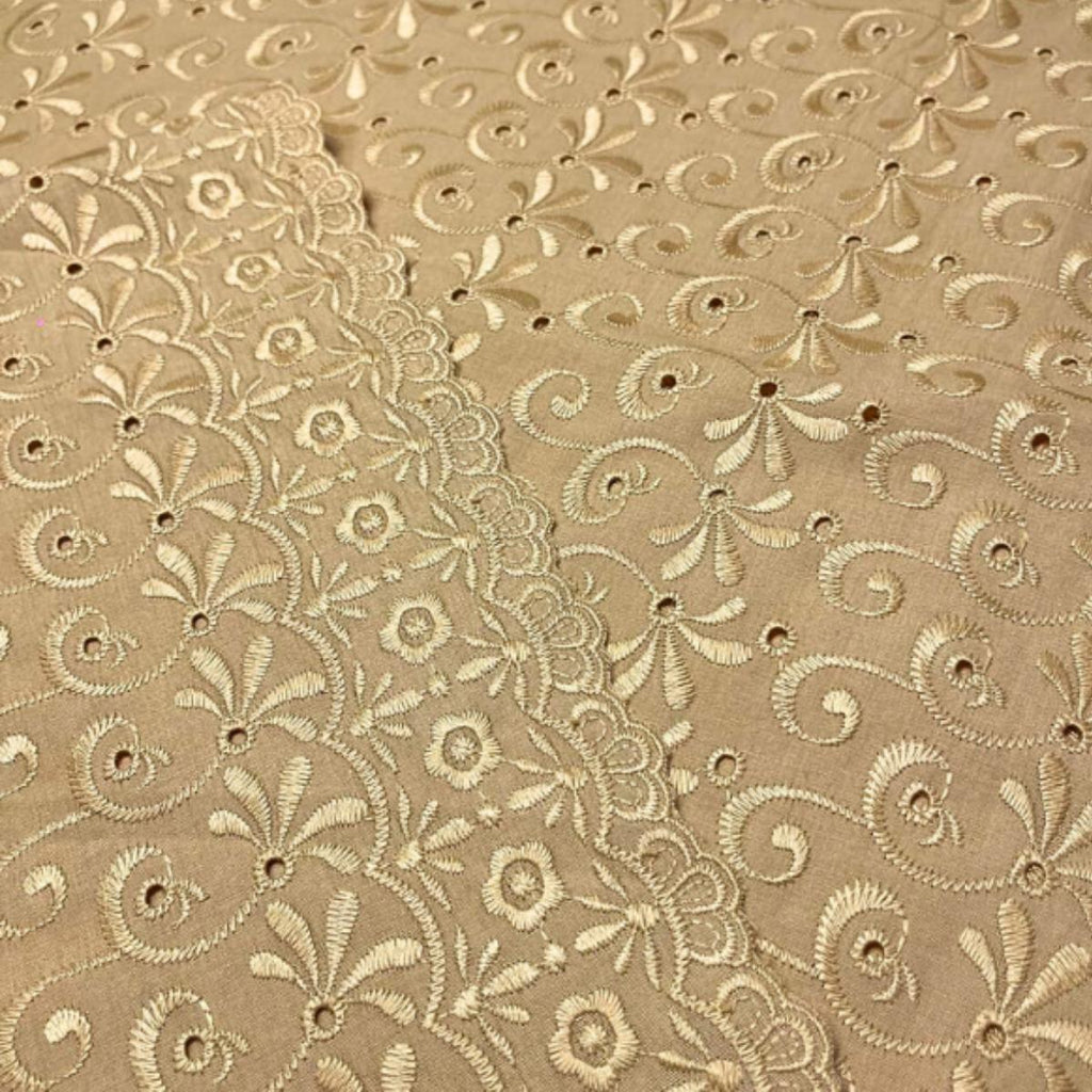 Mix Cotton Embroidery 44"