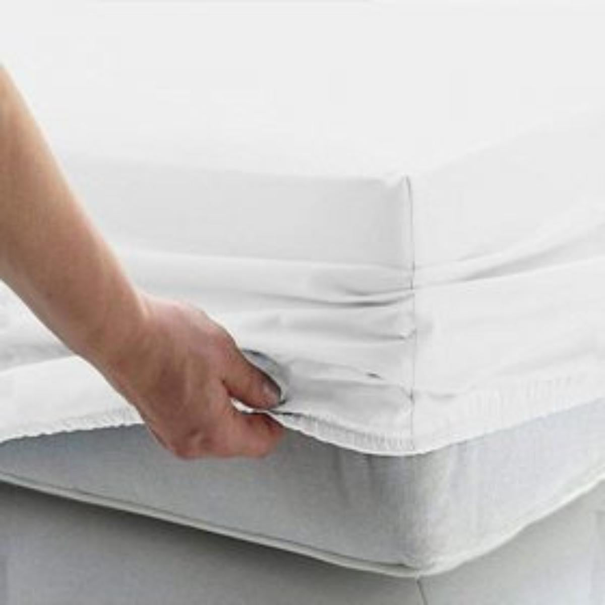 Plain Fitted Bed Sheet T200