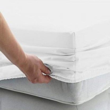 Plain Fitted Bed Sheet T200