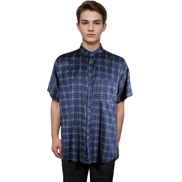 Men Short Sleeve Printed Shirt
