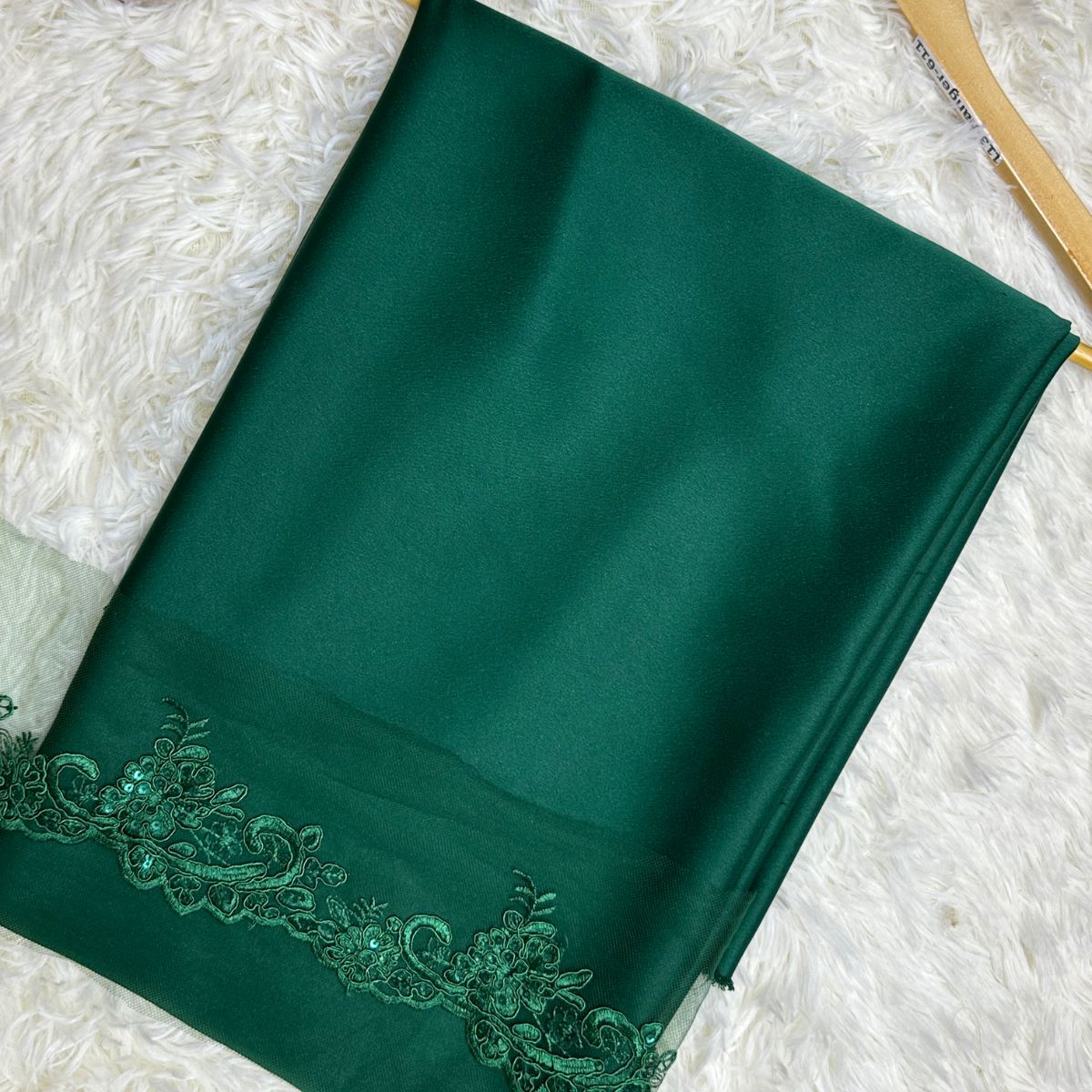 Mix & Match Dull Satin + Border Lace