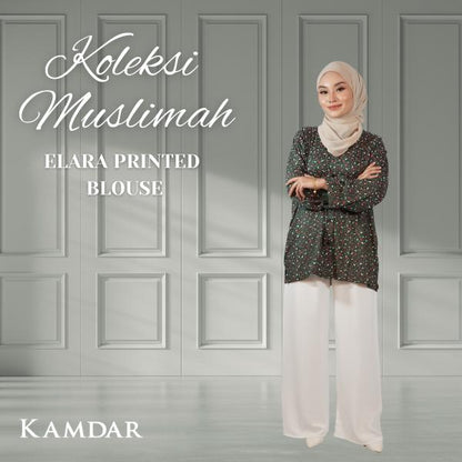 Elara Printed Blouse