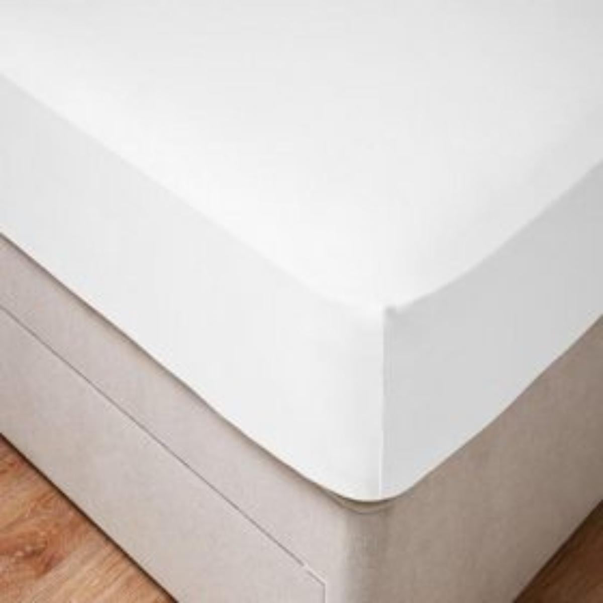Plain Fitted Bed Sheet T200