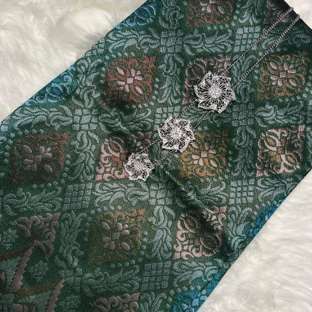 Misteri Alam Metallic Songket 44"