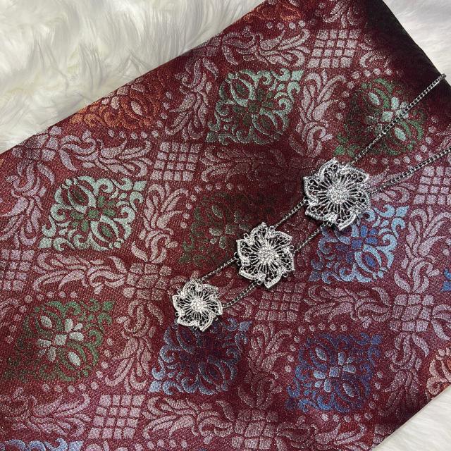 Misteri Alam Metallic Songket 44"