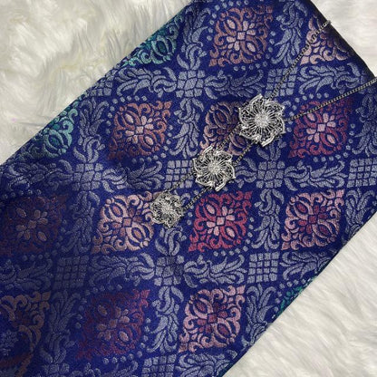 Misteri Alam Metallic Songket 44"