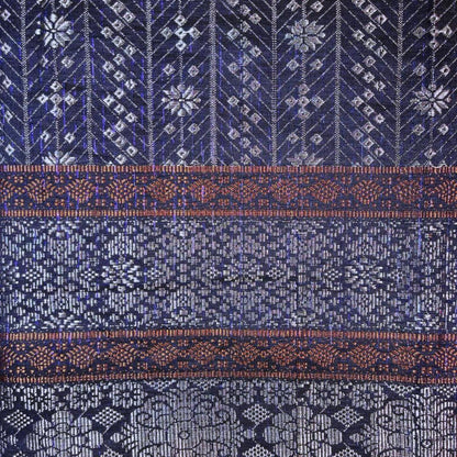 Triple Line Border Songket 44"