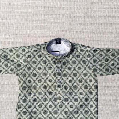 KAMDAR Jehan Kurta Set Kurta Kanak-kanak dengan Seluar Kurta Etnik Piyama untuk Kanak-kanak Lelaki, Pakaian Etnik India Mampu Milik Katun Kurta Budak Murah Fesyen Baju Deepavali