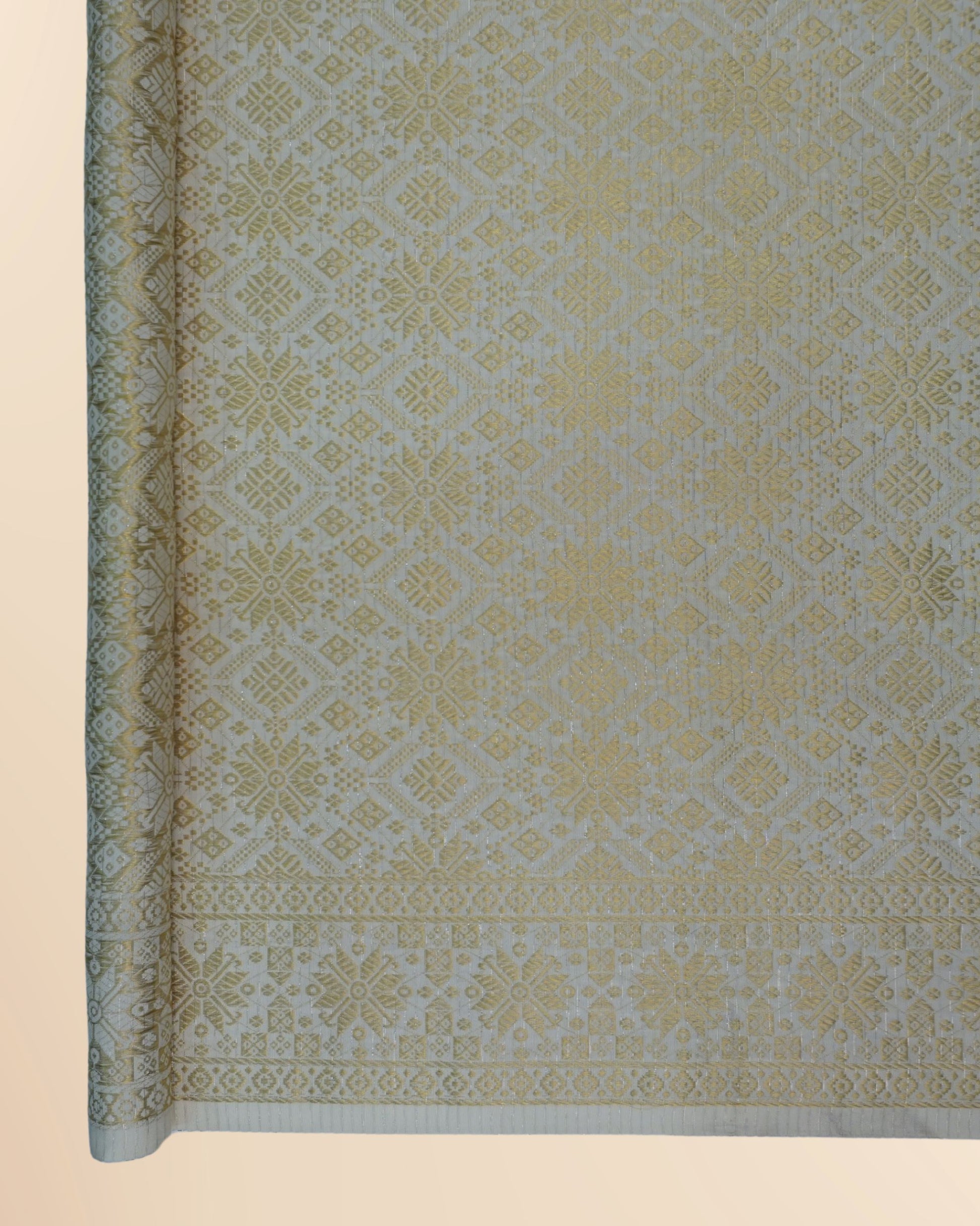 Iqbal Metallic Songket 44"