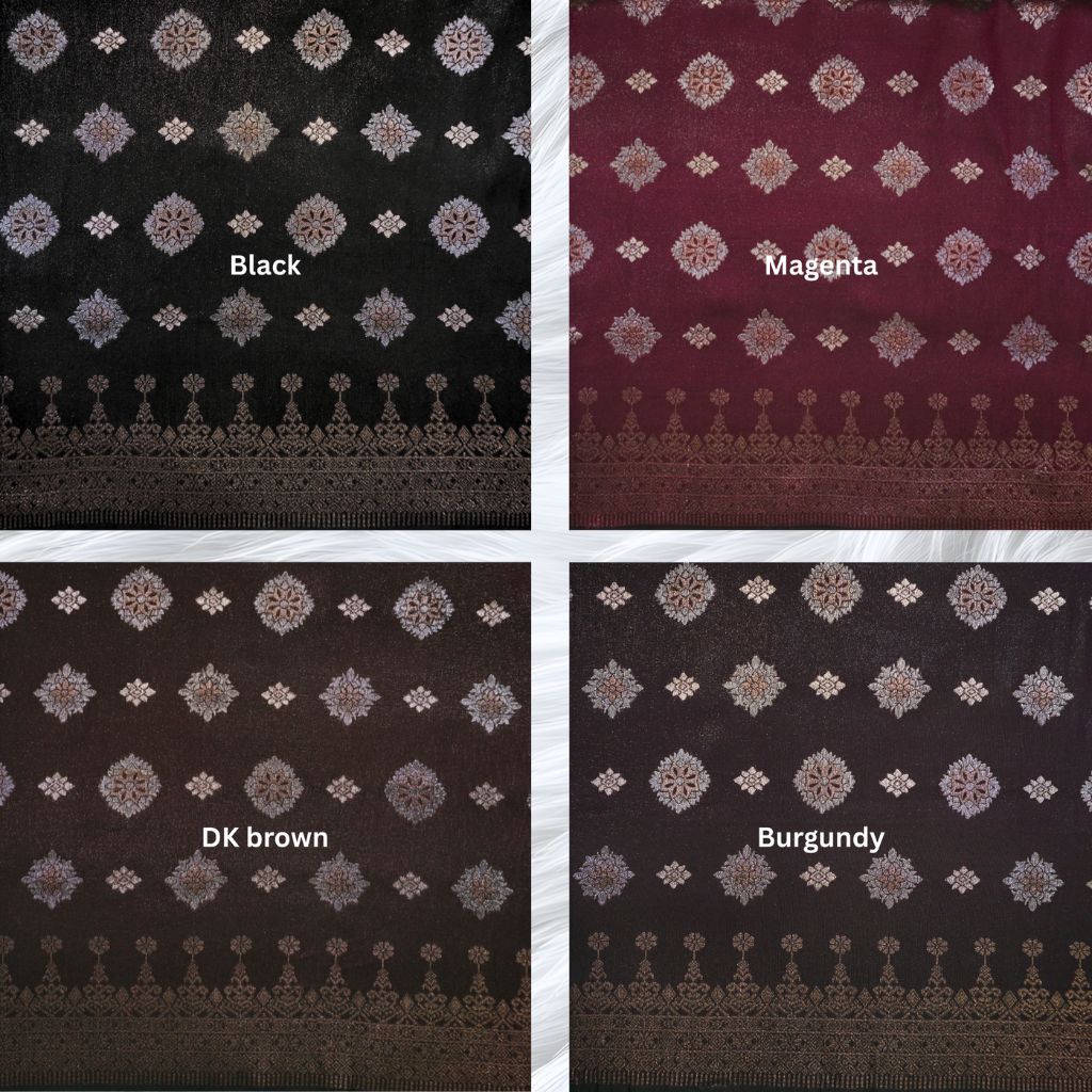 Bunga Songket Metallic 44"