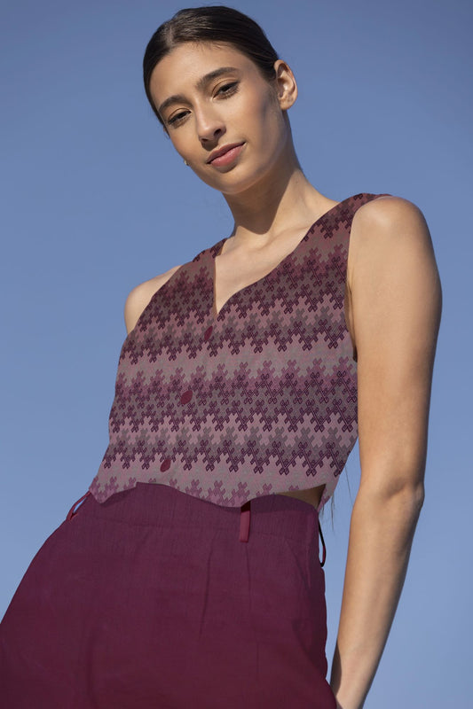 Combo Sets Ankara Ikkat Jacquard with Lucion Dupion