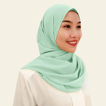 Zulaikha Chiffon Plain Shawl 2 Meter