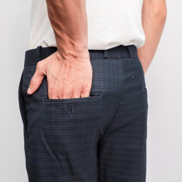 Mark Thomas Slim Fit Lycra Pants
