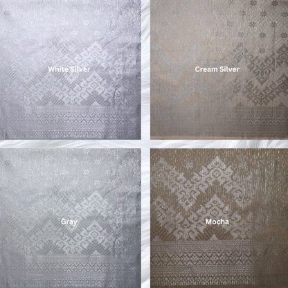 Senja Raya Songket Metallic 44"