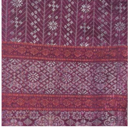 Deep Metallic Songket 44"