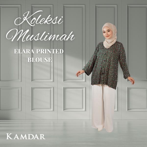 Elara Printed Blouse